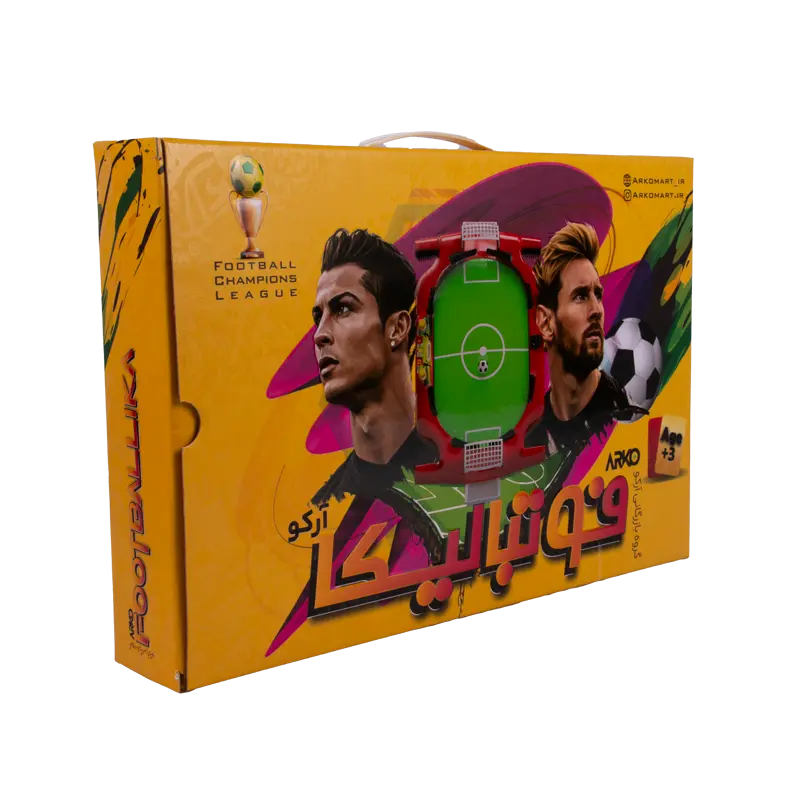 بسته بندی لمینتی اسباب بازی کودک با دستگیره